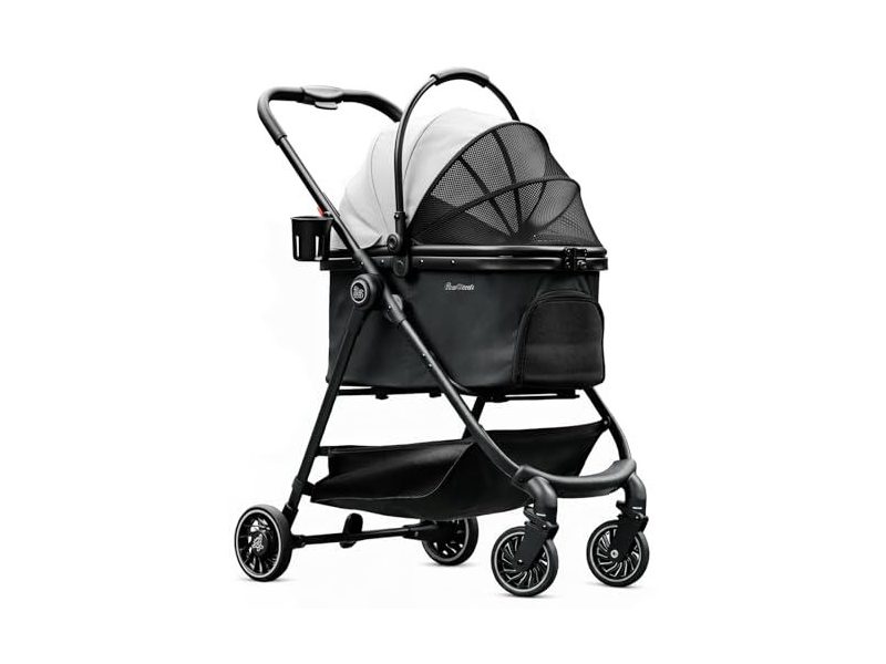 Pawccoli One-Click Foldable Pet Stroller